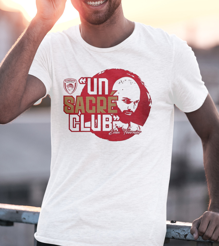 Olympique Asnières Un Sacré Club Evan Fournier T-Shirt
