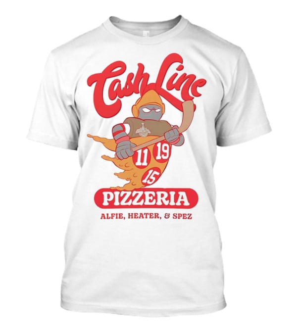 Cash Line Pizzeria Alfie Heater Spez Ottawa Senators T-Shirt