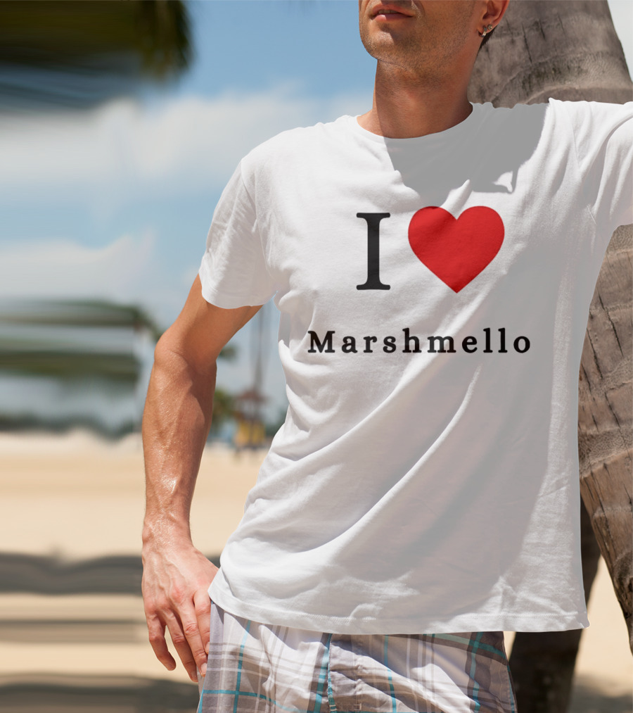 I ❤️ Marshmello T-Shirt