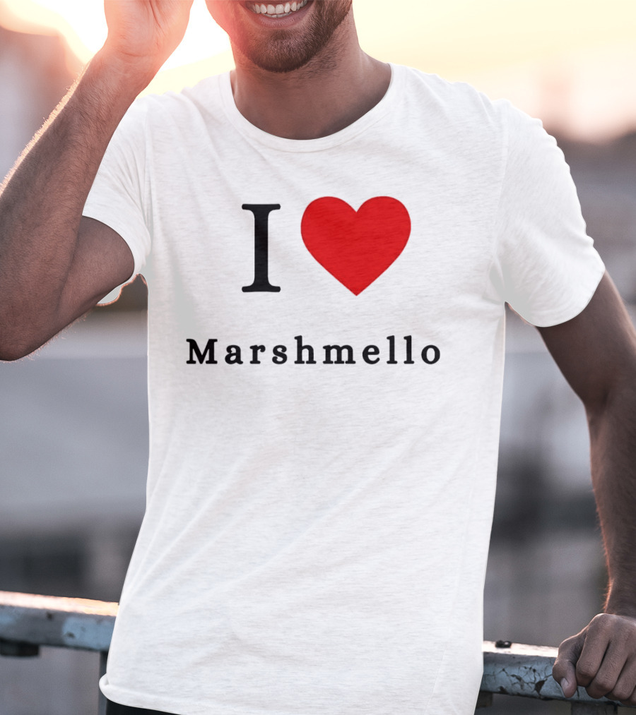 I ❤️ Marshmello T-Shirt