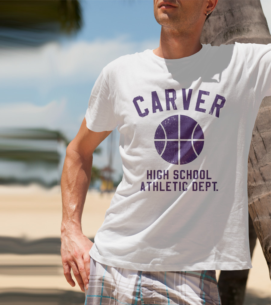 Carver High School Athletic Dept Basketball Vintage T-Shirt