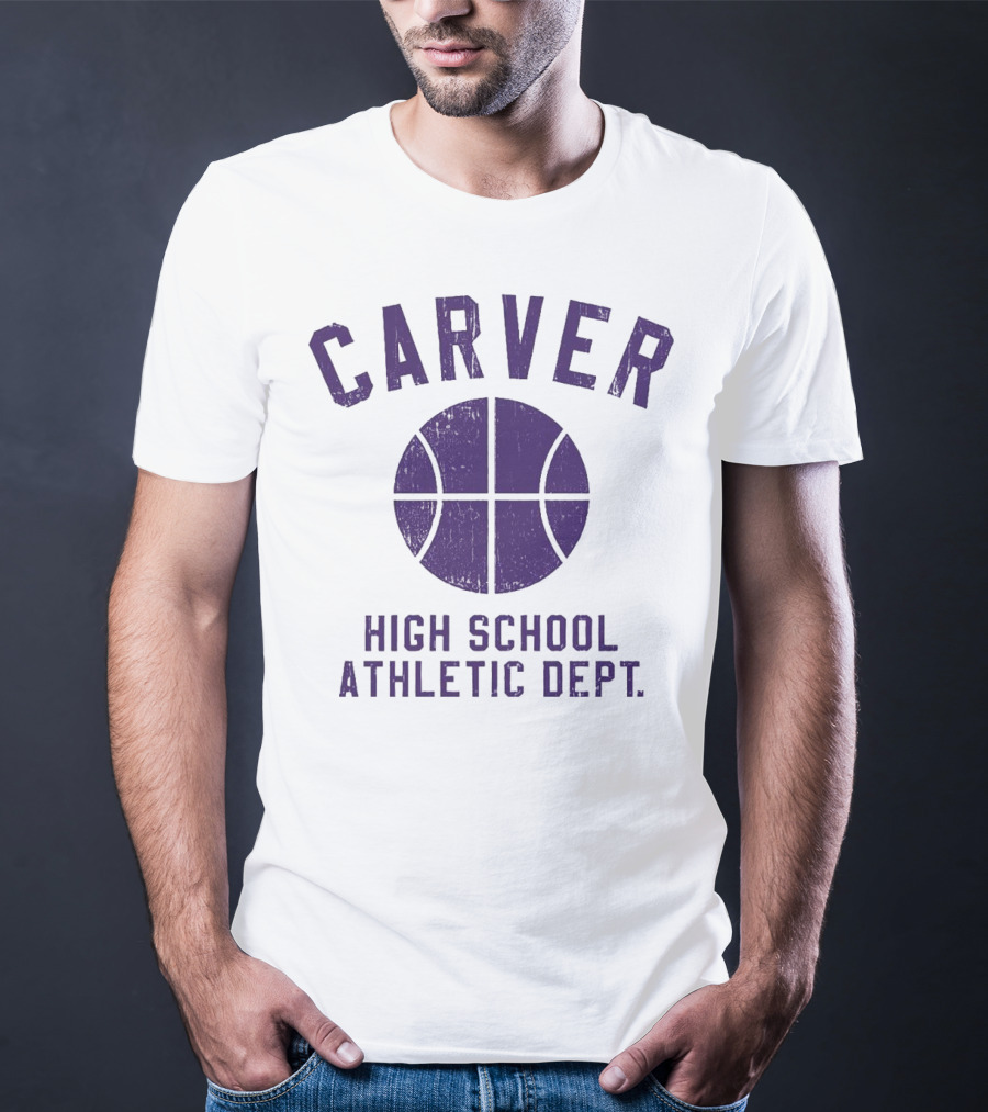 Carver High School Athletic Dept Basketball Vintage T-Shirt