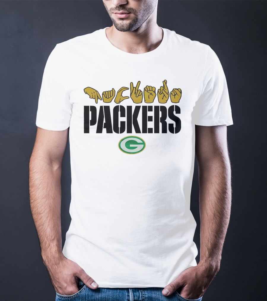 Love Sign Packers ASL Green Bay Packers T-Shirt
