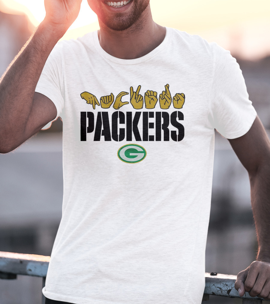 Love Sign Packers ASL Green Bay Packers T-Shirt