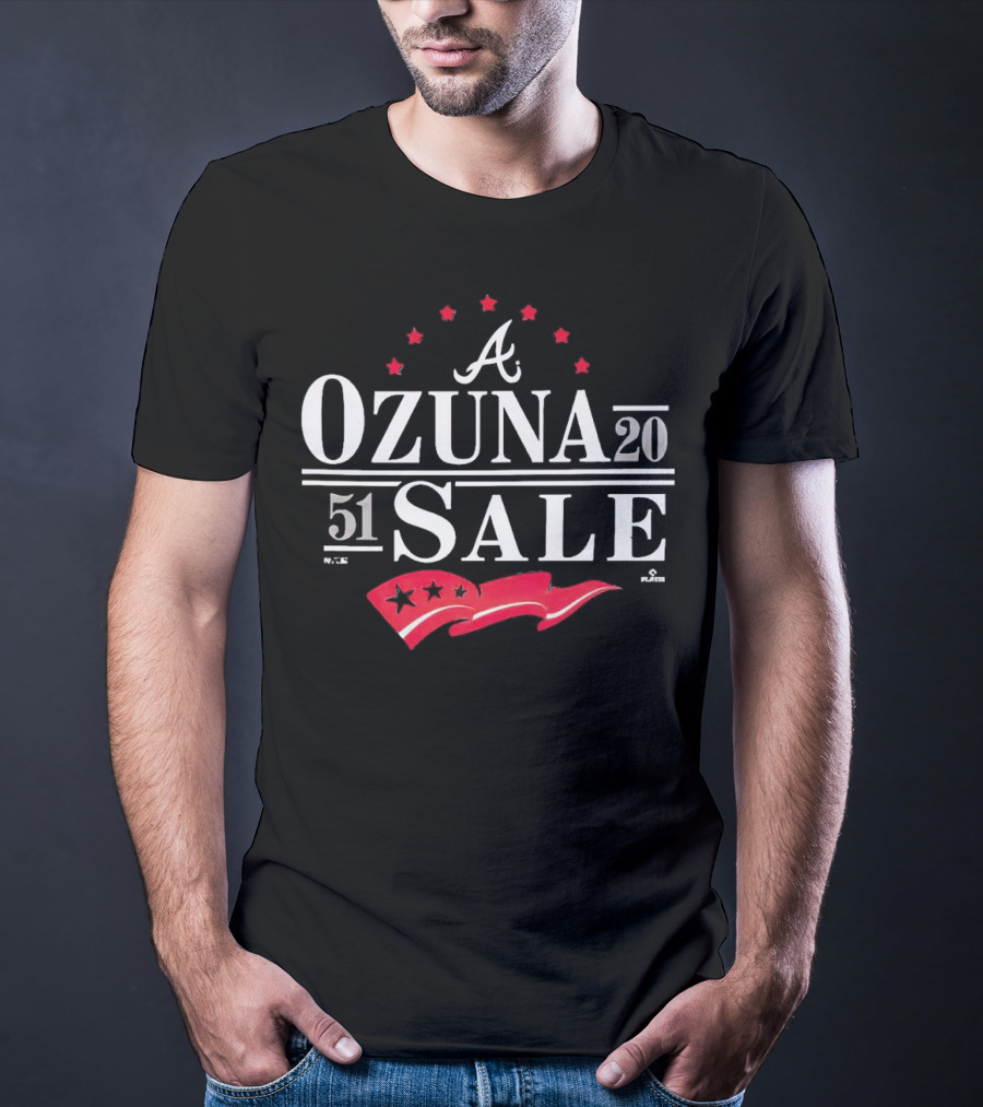 Atlanta Braves Ozuna 51 Sale T-Shirt