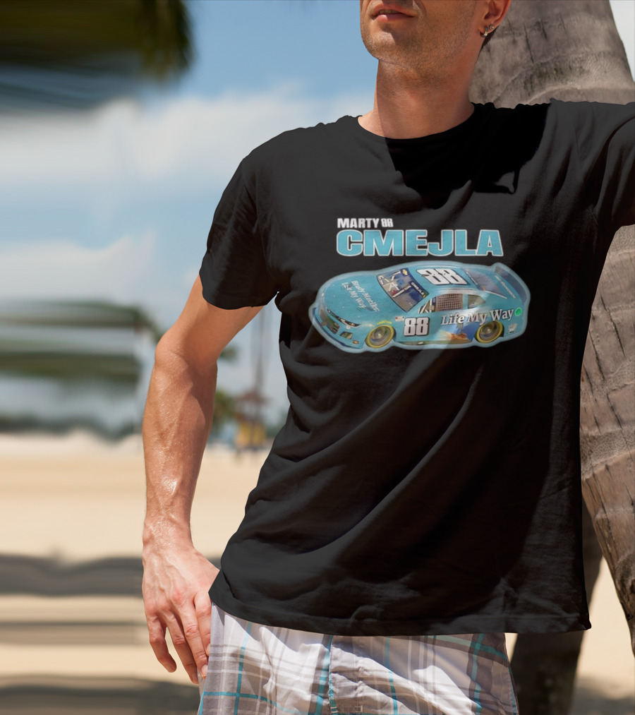 Marty Cmejla 88 Chevrolet Life My Way Racing Brady Mueller T-Shirt