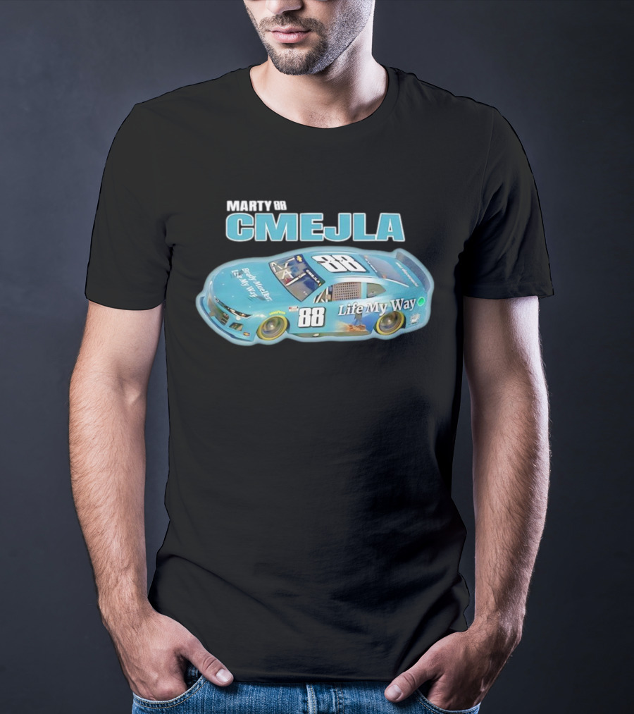 Marty Cmejla 88 Chevrolet Life My Way Racing Brady Mueller T-Shirt