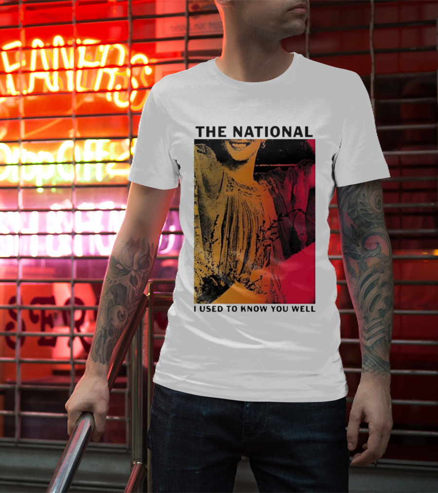 The National I Used To Know You Well Vibrant Artistic T-Shirt