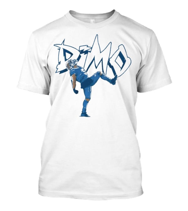 David Montgomery D-MO Football Celebration Sports T-Shirt