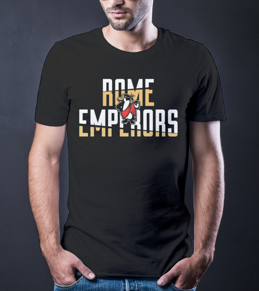 Rome Emperors Baseball Mascot T-Shirt