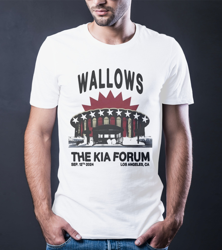 Wallows The Kia Forum Los Angeles Sep. 12th T-Shirt