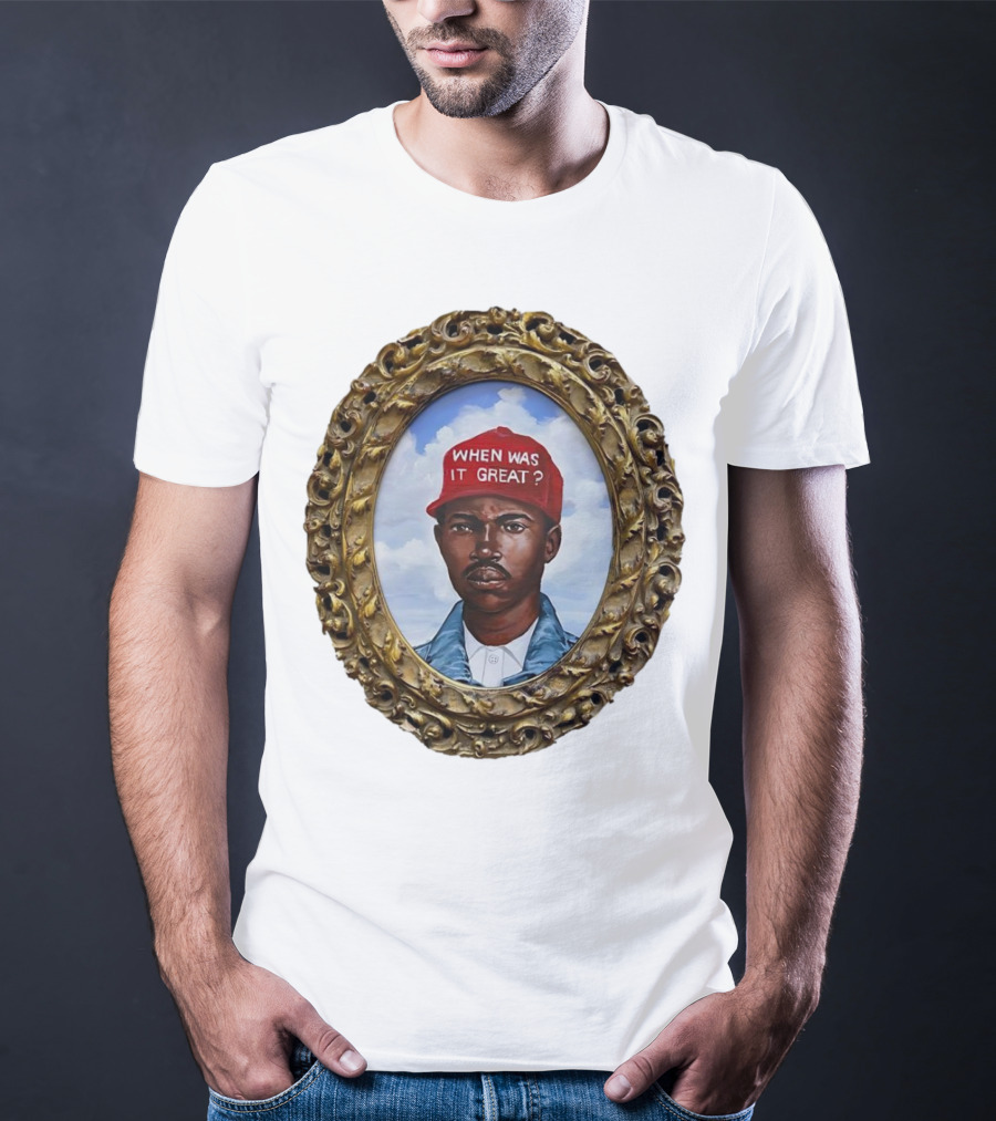 WHEN WAS IT GREAT RED CAP OVAL T-Shirt