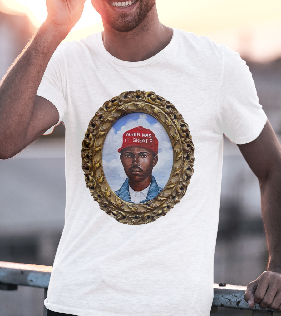 WHEN WAS IT GREAT RED CAP OVAL T-Shirt