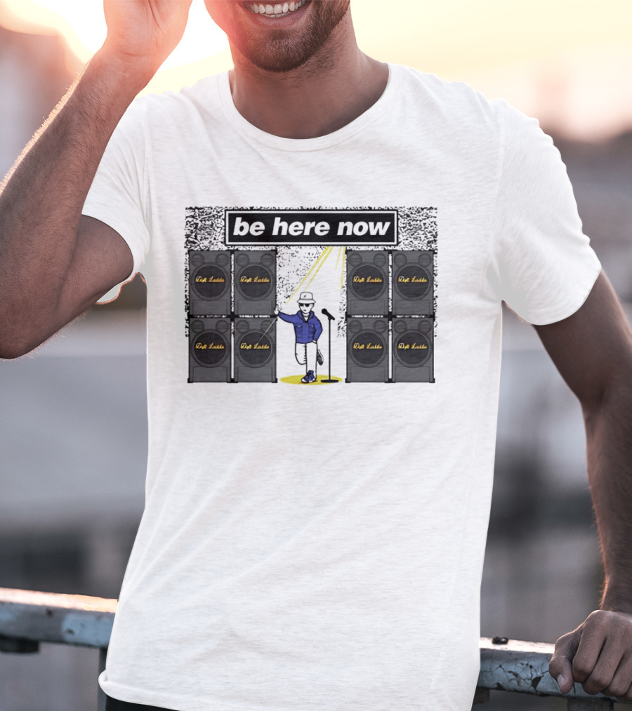 Be Here Now Dub Lodi Speaker Wall Band T-Shirt