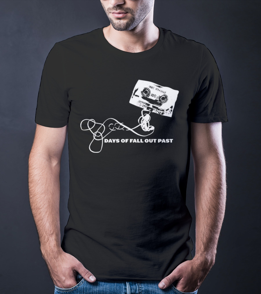 Days Of Fall Out Past Cassette Tape T-Shirt