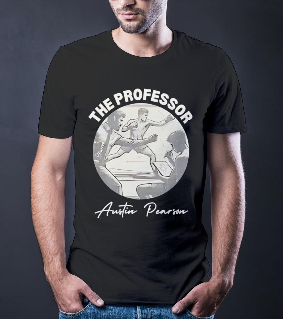 The Professor Austin Pearson Boxing Sketch T-Shirt