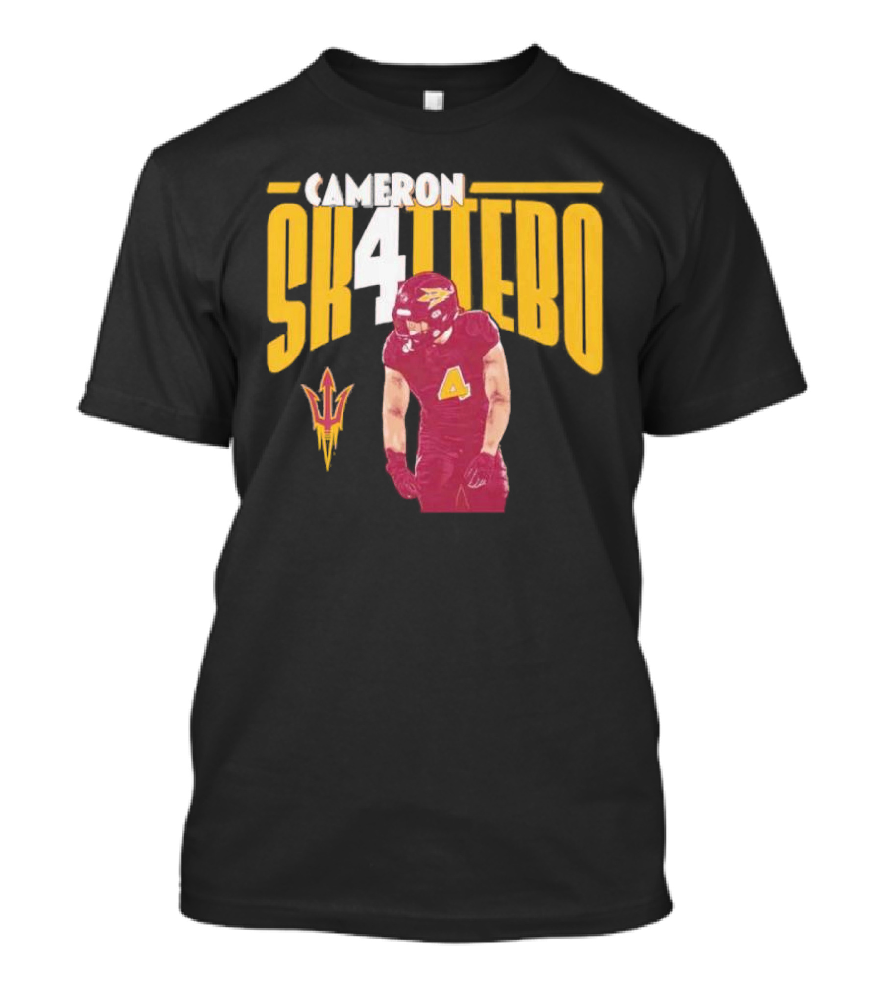 Cameron Skattebo Sk4ttebo Arizona State Sun Devils Football T-Shirt