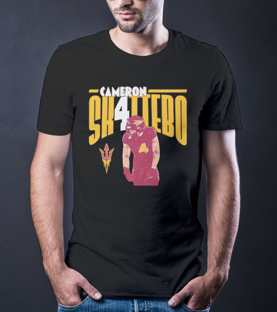 Cameron Skattebo Sk4ttebo Arizona State Sun Devils Football T-Shirt