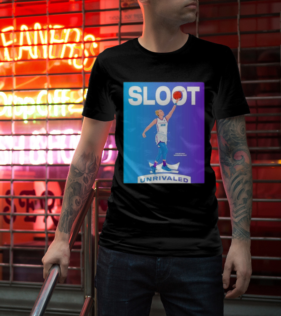 Sloot Unrivaled Courtney Vandersloot New York Liberty T-Shirt