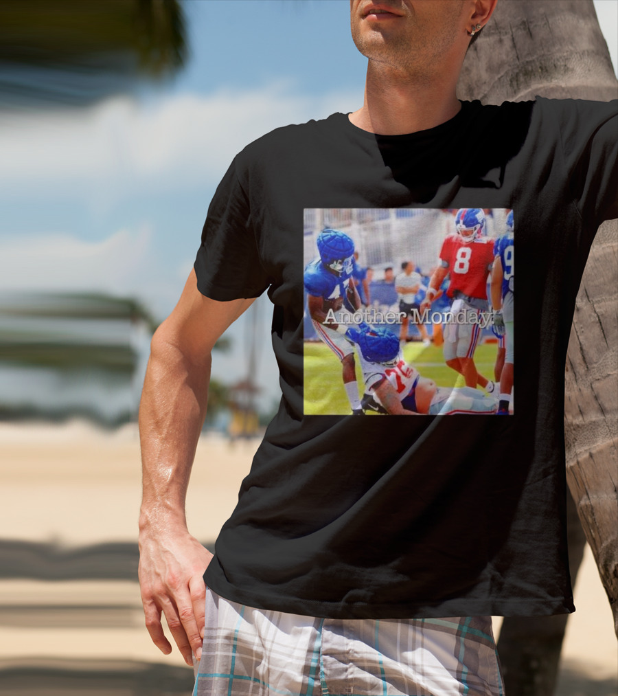 The Giants Season In A Nutshell Another Monday Football Humor T-Shirt