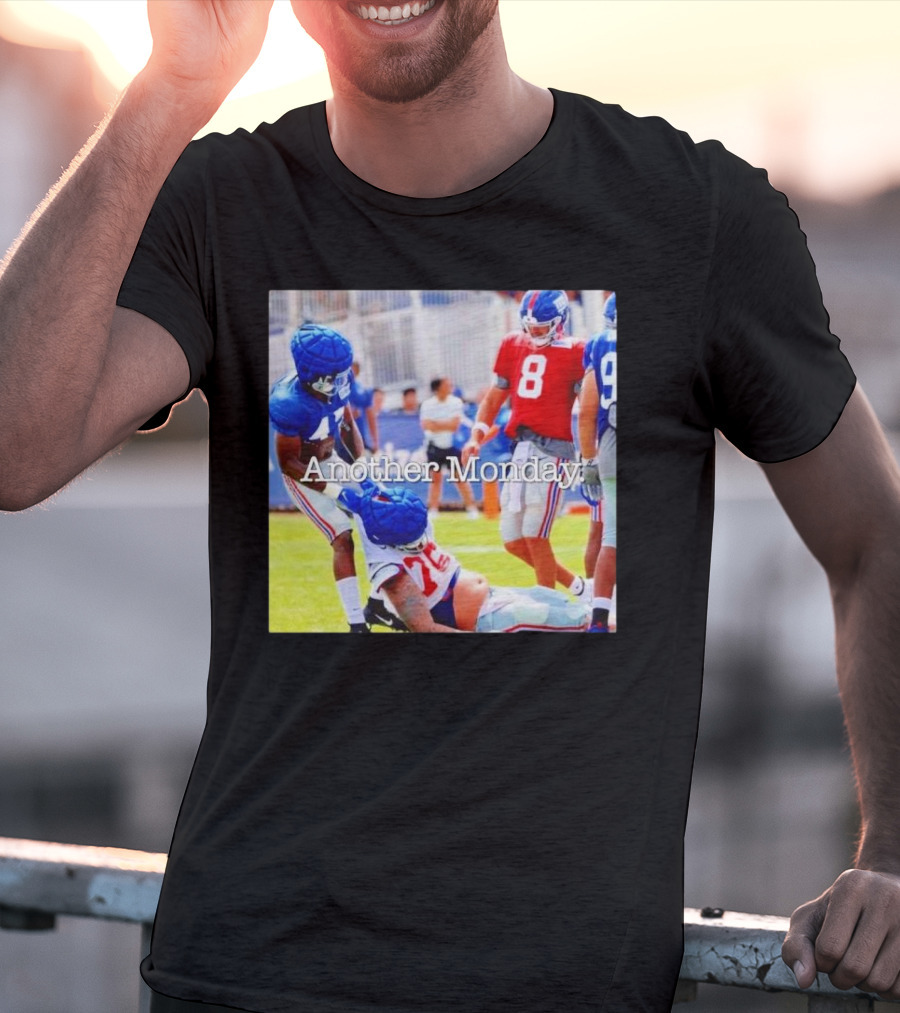The Giants Season In A Nutshell Another Monday Football Humor T-Shirt