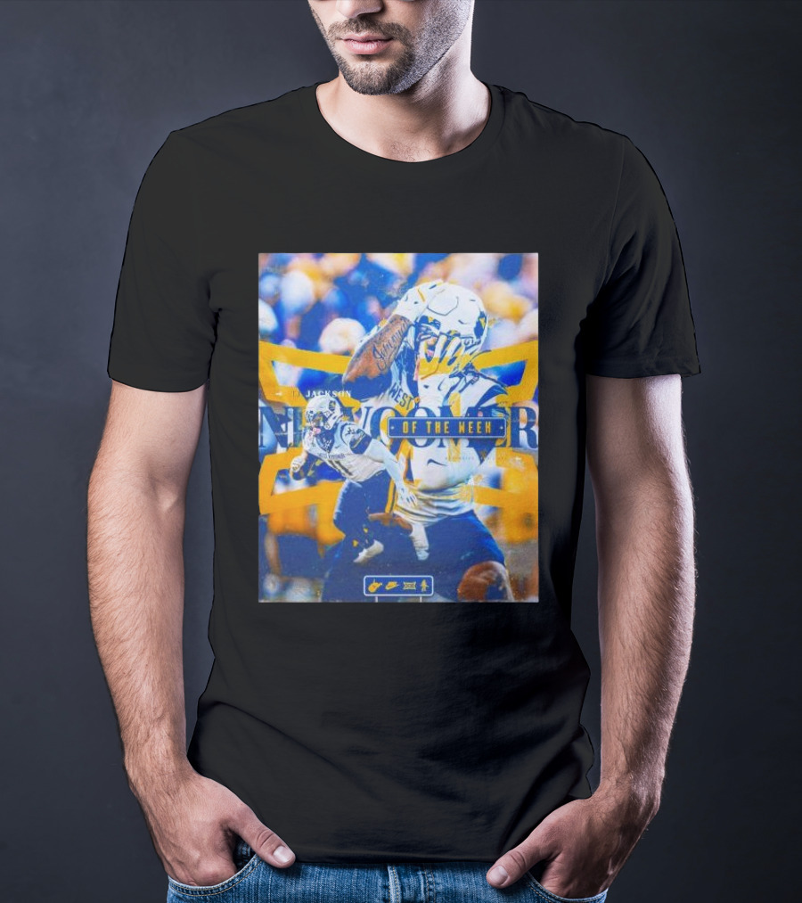 West Virginia Mountaineers TJ Jackson Player Of The Week T-Shirt