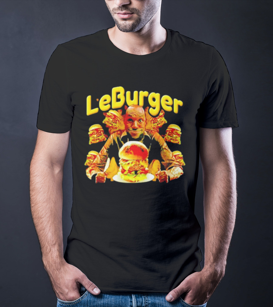 LeBurger LeBron James Burgers Multicolor Kings T-Shirt