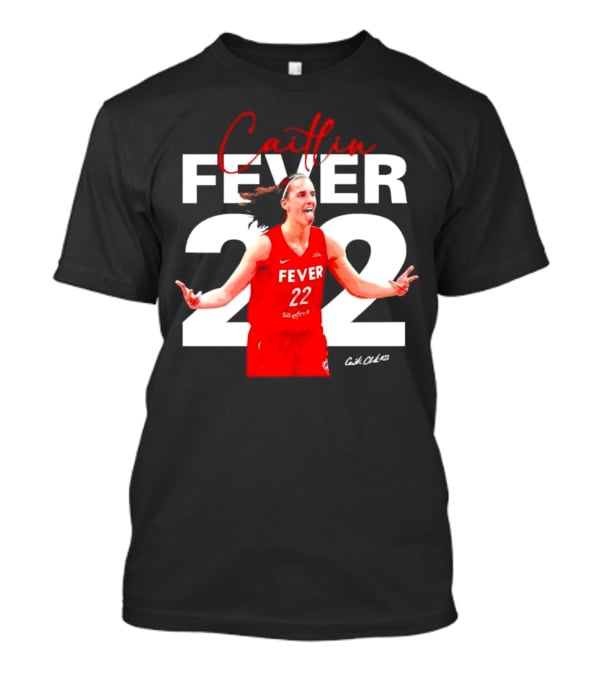 Caitlin Fever 22 Red Jersey SaeFere T-Shirt