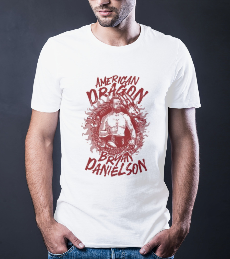 American Dragon Bryan Danielson Fiery Red Power T-Shirt