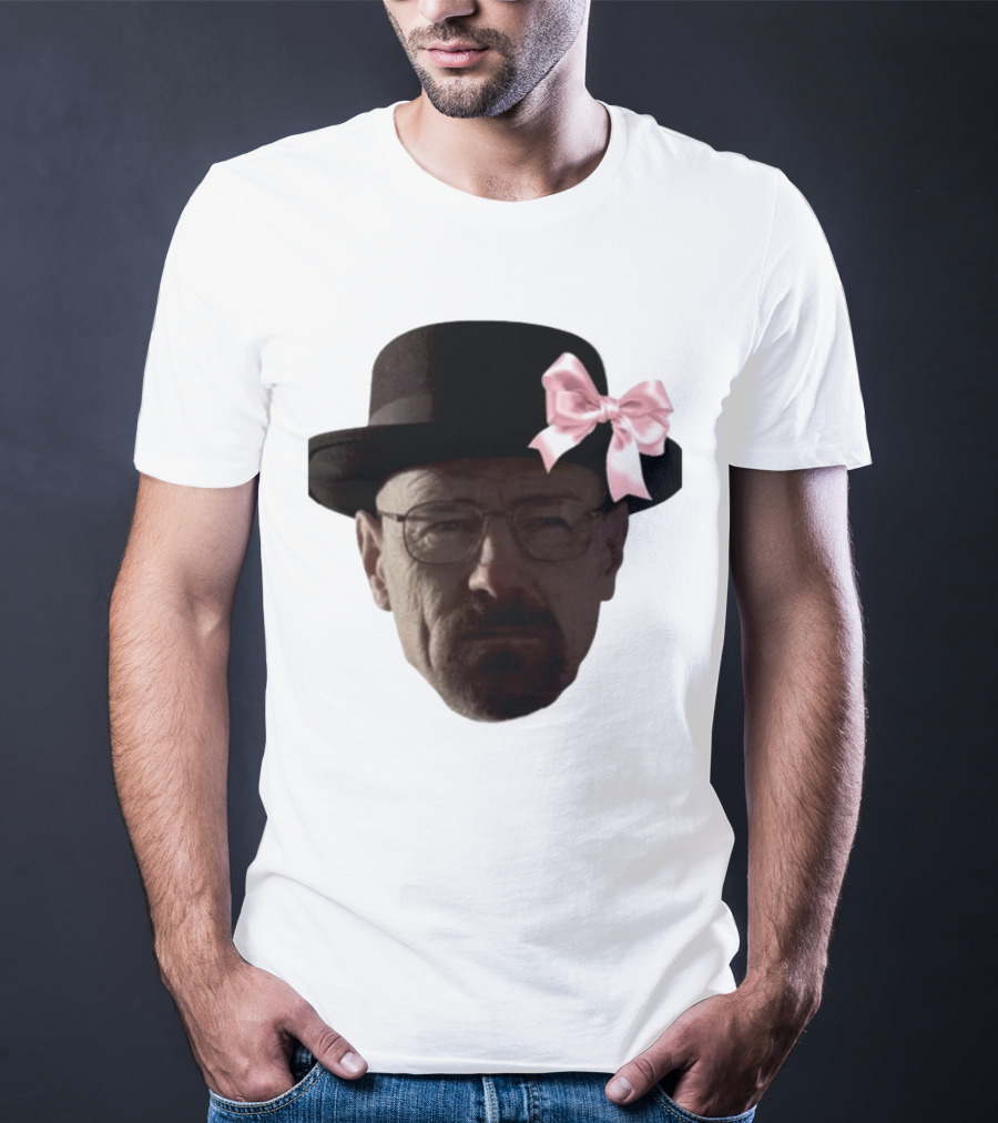 Pink Bow Walter White Heisenberg Breaking Bad T-Shirt