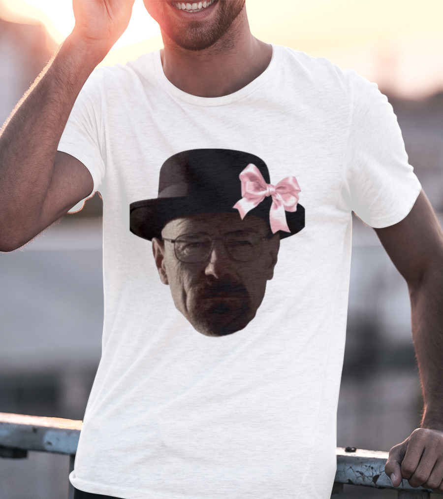 Pink Bow Walter White Heisenberg Breaking Bad T-Shirt