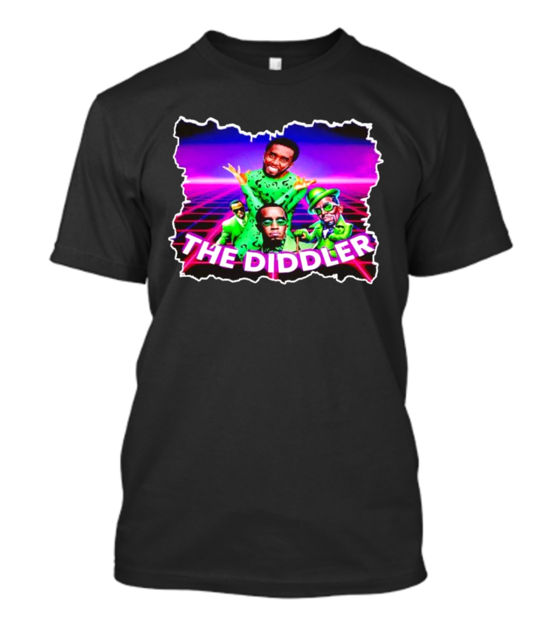 The Diddler Neon Riddler T-Shirt
