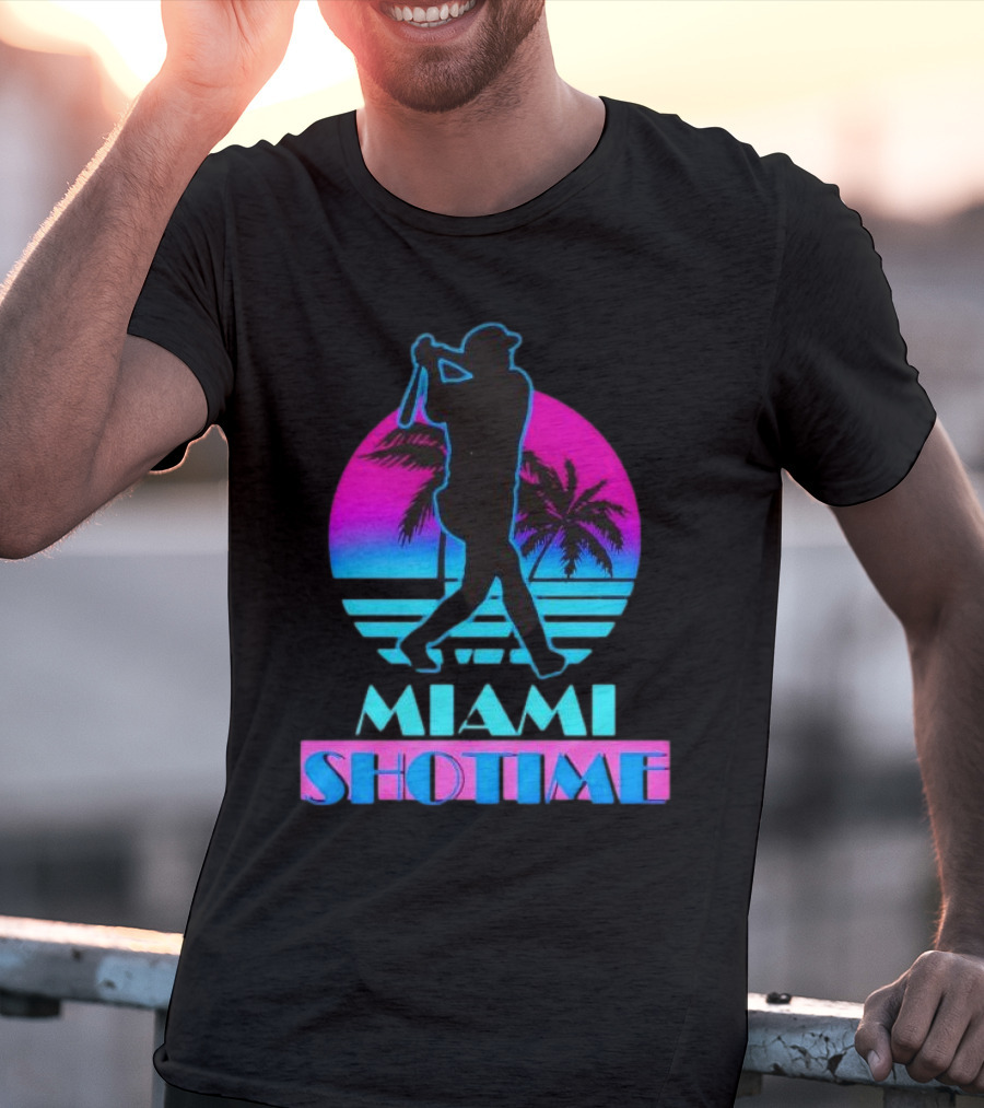 Miami Shotime Shohei Ohtani Los Angeles Dodgers 50 50 Season T-Shirt