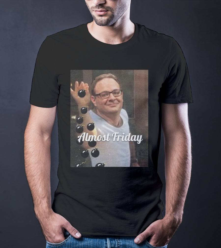Almost Friday Woj Bomb Salt Bae Meme T-Shirt