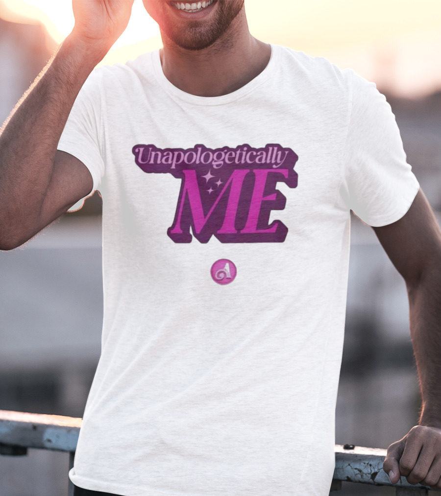 Unapologetically Me A Icon Pink Star T-Shirt
