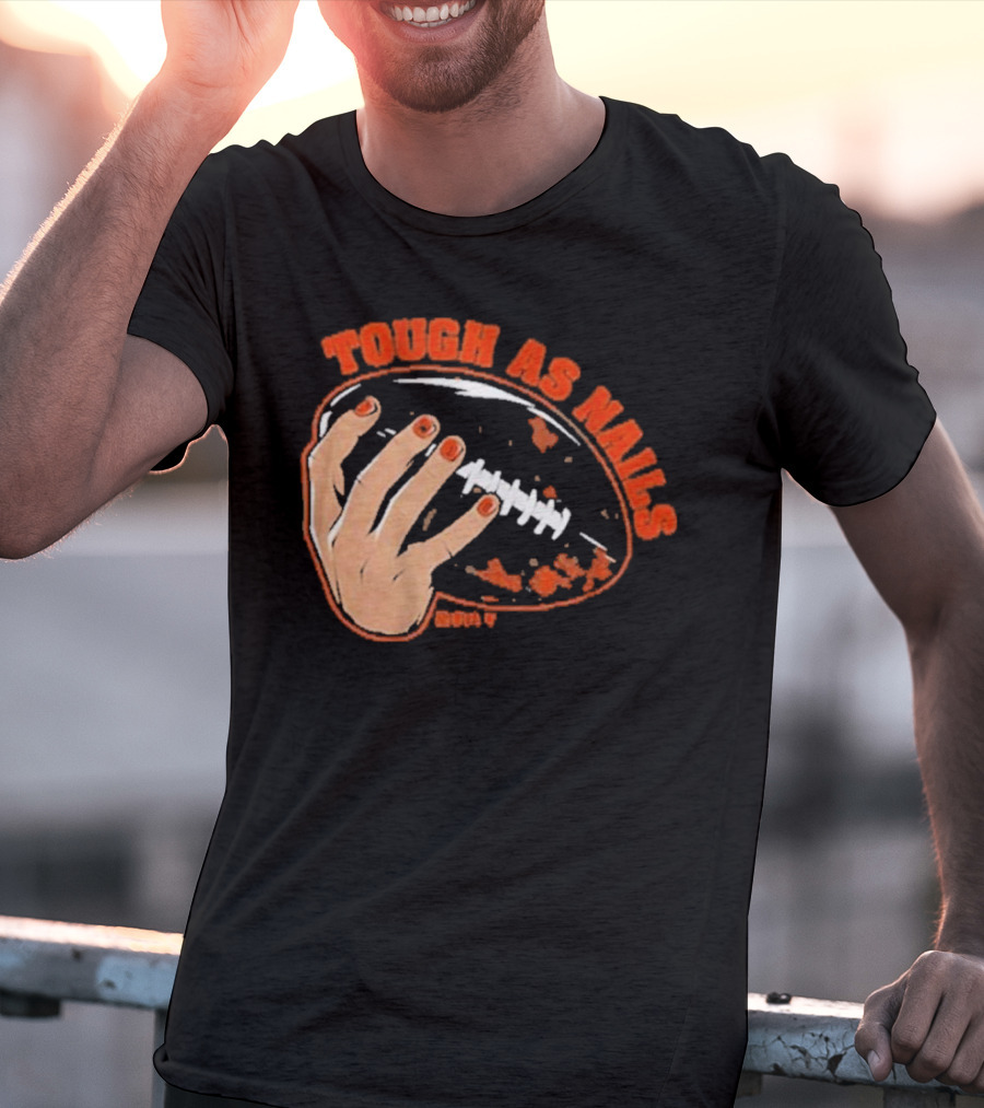 Caleb Williams Chicago Bears Tough As Nails Football Essentials T-Shirt