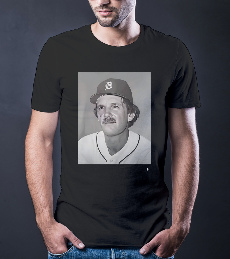 Baseball Legend Jim Leyland The Skipper In Classic Detroit T-Shirt