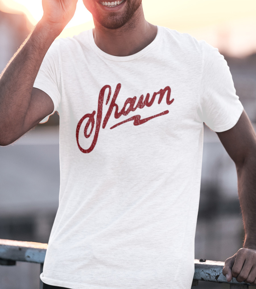 Shawn Mendes Signature Script Shawn T-Shirt