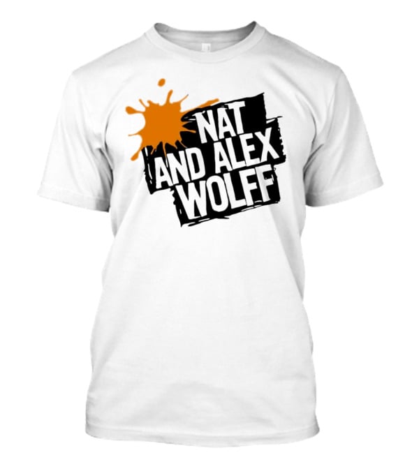 Nat And Alex Wolff Splash Motif T-Shirt