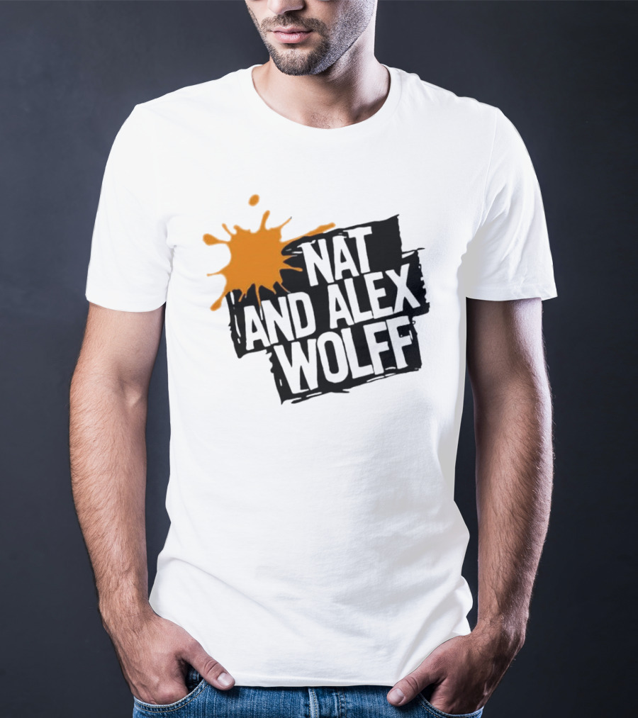 Nat And Alex Wolff Splash Motif T-Shirt