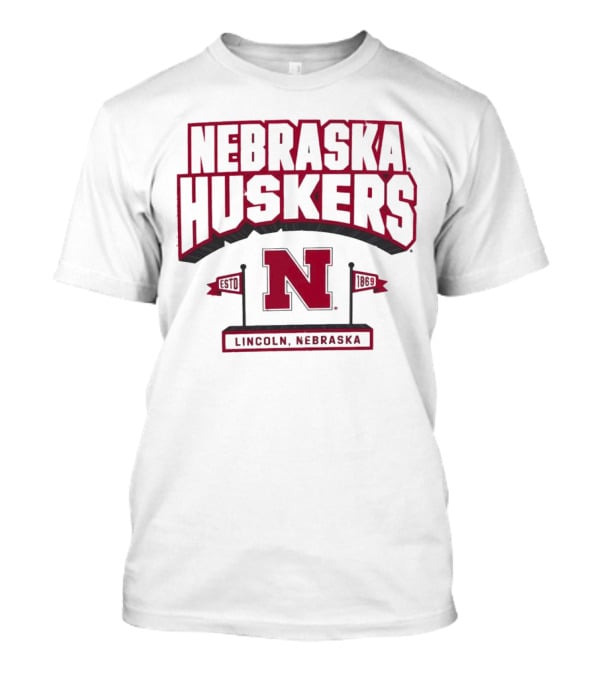 Nebraska Huskers Lincoln Nebraska Estd 1869 N T-Shirt