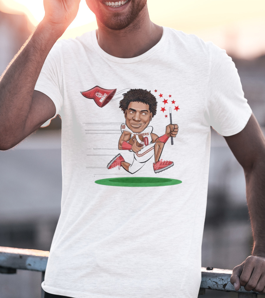 Oklahoma Sooners Kip Lewis Magic To The Rescue T-Shirt