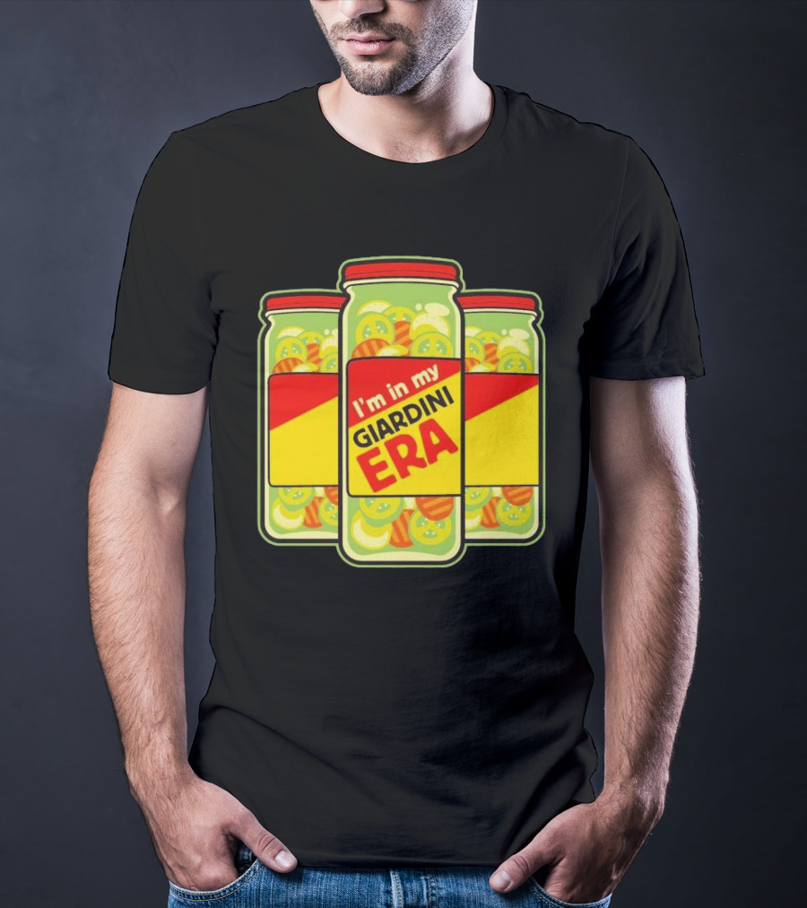 I’m In My Giardini Era Pickles Jar Aesthetic T-Shirt