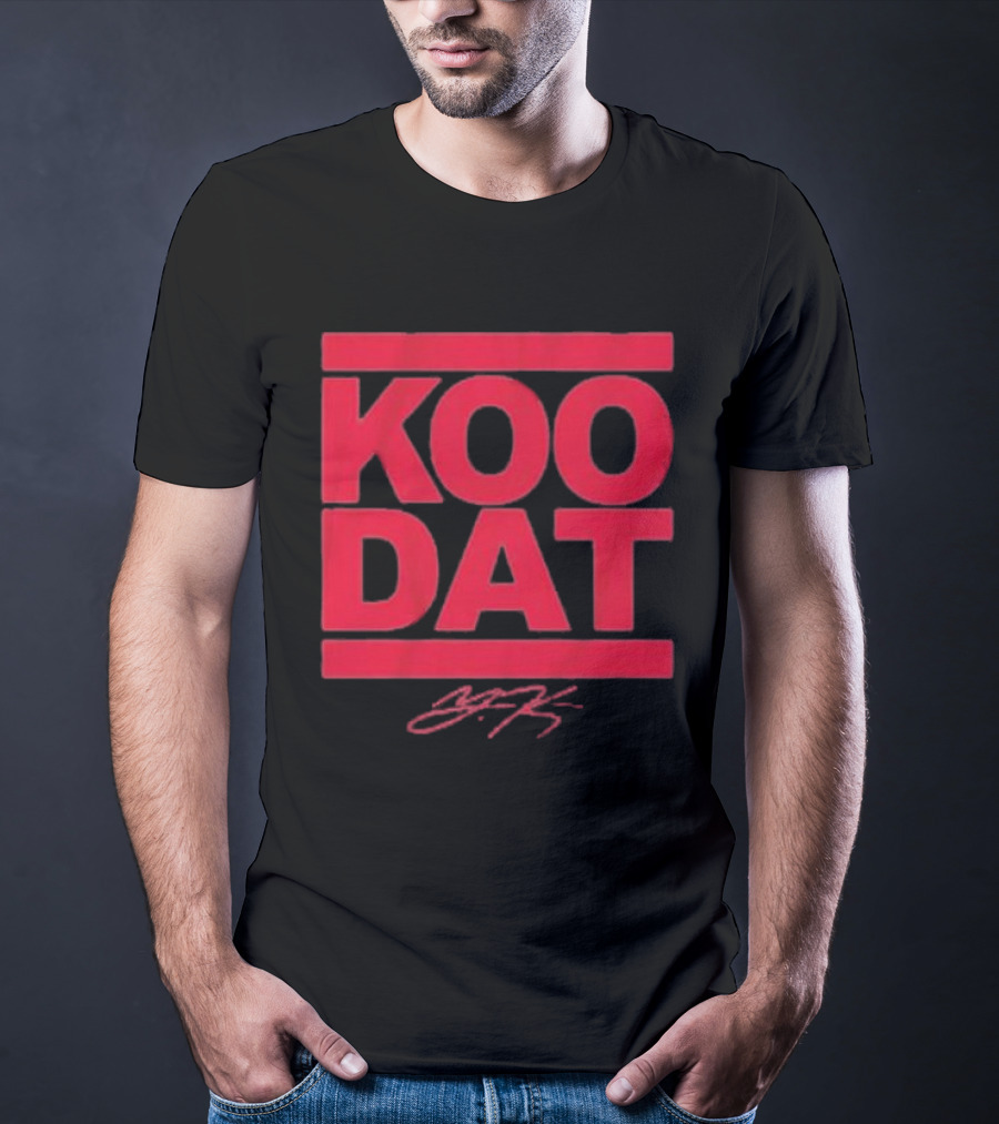 Koo Dat Younghoe Koo Atlanta Falcons Signature T-Shirt