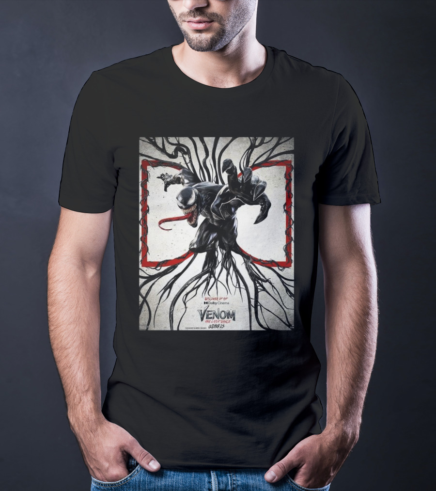 Discover It At Dolby Cinema Venom The Last Dance In Theaters October 25 T-Shirt