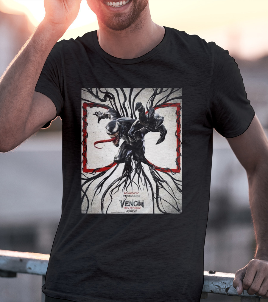 Discover It At Dolby Cinema Venom The Last Dance In Theaters October 25 T-Shirt