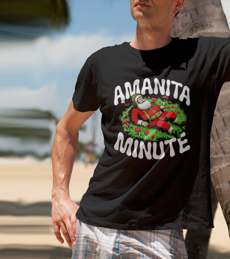 Amanita Minute Santa Christmas T-Shirt