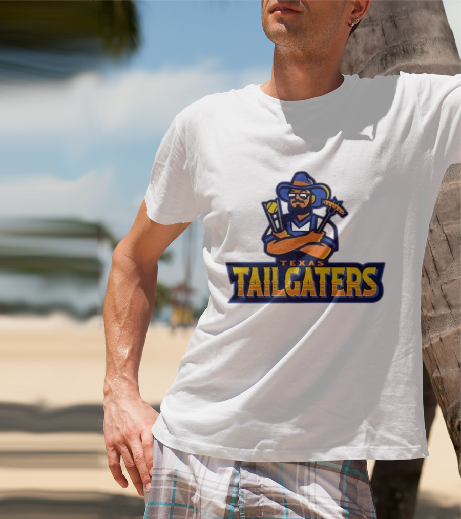 Texas Tailgaters Cowboy Grilling And Chilling T-Shirt