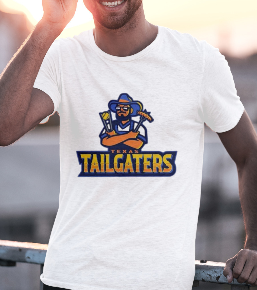 Texas Tailgaters Cowboy Grilling And Chilling T-Shirt