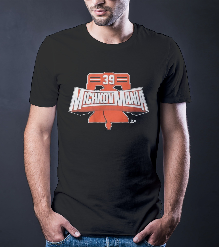 Matvei Michkov Mania 39 Liberty Bell T-Shirt